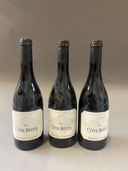 null 3 bottles : CÔTE-RÔTIE 2015 Tardieu Laurent red
