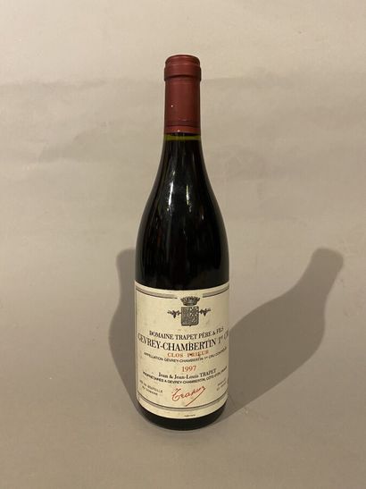 null 1 bottle of Gevrey Chambertin 1er Cru "Clos Prieur" 1997 Jean and Jean-Louis...
