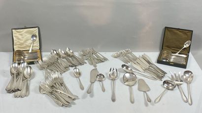 Art-Deco style silver household set,1st title...