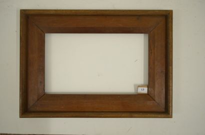 null Cadre en sapin mouluré XIXème siècle 24,1 x 41 cm - Profil: 8,7 cm (6M)
