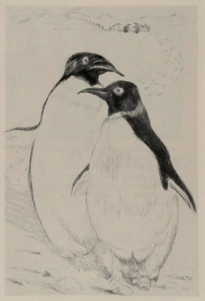 FRANCE (Anatole) L'Île des pingouins. Paris, Éditions Lapina, 1926. 2 volumes in-4°...
