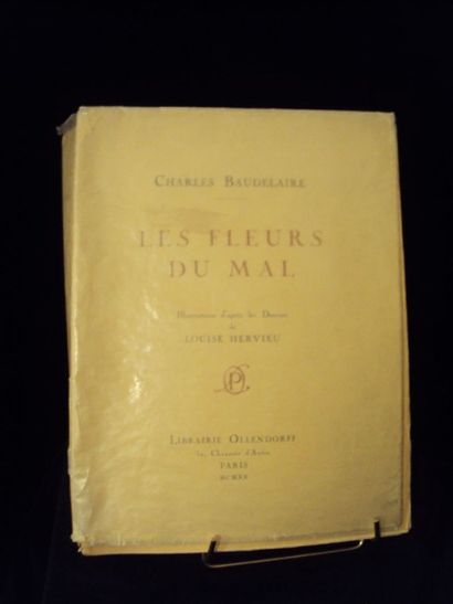 BAUDELAIRE (Charles) Les Fleurs du mal. Paris, Librairie Paul Ollendorff, 1920. In-4°...