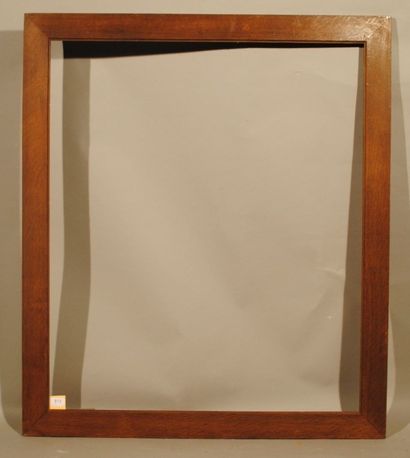null Cadre à profil plat en chêne. Circa 1940 94,5 x 80 cm - Profil; 7 cm