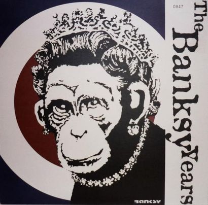 BANKSY (Né en 1975) Tha Banksy years Disque en vinyle collector. Couverture sérigraphiée....