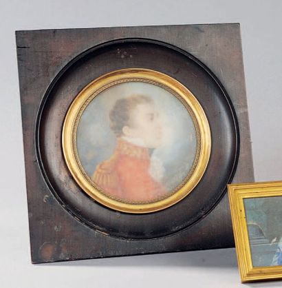 Ecole FRANCAISE, XIXème siècle Deux portraits de femme, dans le goût du XVIIIème...