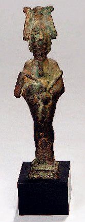 null Osiris en bronze Egypte. Basse Epoque (711-332 av. J.C.) Hauteur : 16 cm