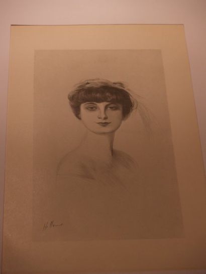Paul César HELLEU (1859-1927)
Jeune femme...