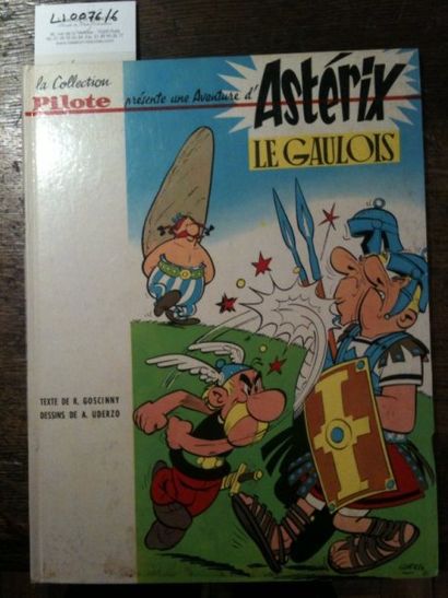 null 6. GOSCINNY et UDERZO - ASTERIX Le Gaulois
Collection PILOTE
1965
Etat Moye...