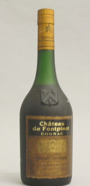 null 1 Bouteille Cognac Grande Champagne Vieille réserve - Château de Fontipinot