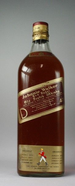 null 1 double magnum Whisky Johnnie Walker red label