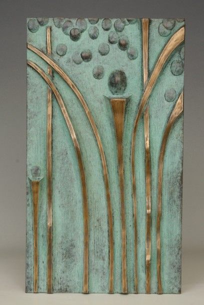 null Virginie BASSETTI "Roseaux" 1/8 Bronze 35 x 20 cm