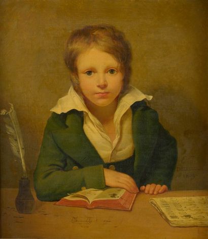 null Étienne-Jean DELECLUZE (Kiel, 1781 - Paris, 1863)

Portrait présumé d’Edouard...