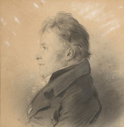 null Anne-Louis GIRODET de ROUCY dit GIRODET-TRIOSON (Montargis 1767 – Paris 1824)
Portrait...