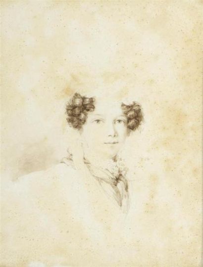 null Comtesse MOLLIEN (active au XIXème siècle)
Portrait de la comtesse Louise de...