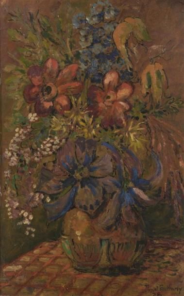 Pascal FORTHUNY (1872-1962)
Bouquet 
Huile...