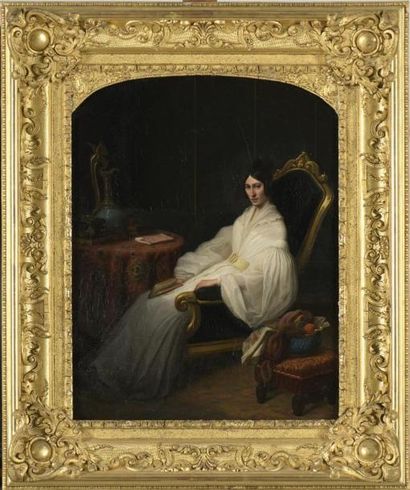 null BERTIN François Edouard V17040-23 
Paris 1797 - id. ; 1871

Portrait de Madame...