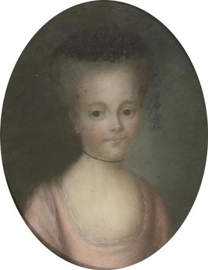 Ecole européenne du XVIIIème siècle 
Portrait...