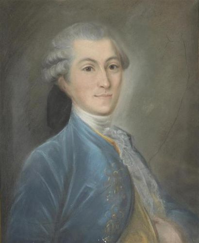 null Ecole française du XVIIIème siècle
Portrait de Henri Louis marquis de Saint...