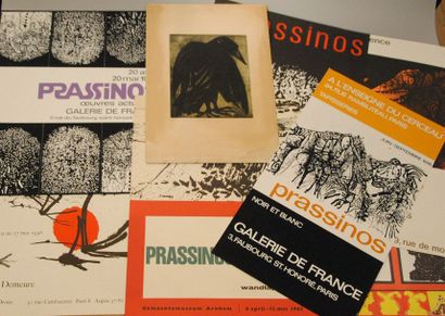 null Mario PRASSINOS (1916 – 1985)

Le Corbeau, eau-forte signée annotée EA, très...