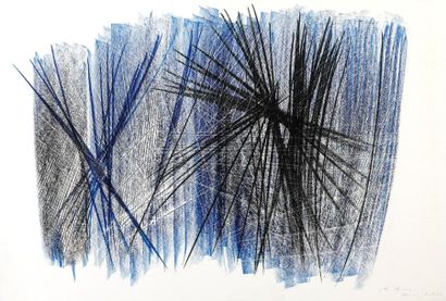 null Hans HARTUNG (1904-1989)

Composition

Pastel et grattage sur carton.

Signé...