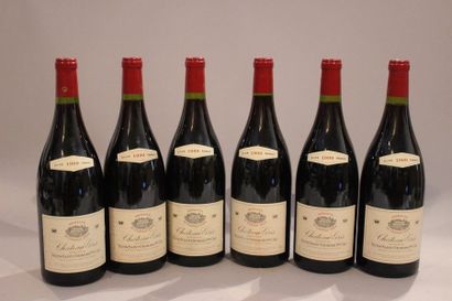 null 6 magnums NUITS SAINT GEORGES 1999 Domaine Lupé-Cholet (caisse bois) (étiq très...