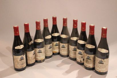 null 10 bouteilles ALOXE CORTON Clos des Marechaudes 1999 Domaine du Pavillon Albert...