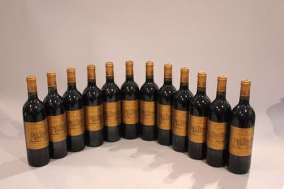 null 12 bouteilles CHÂTEAU D'ISSAN 1989 3ème GCC Margaux (caisse bois)