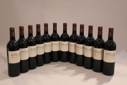 null 12 bouteilles CHÂTEAU DE FOMBRAUGE 1998 GC Siant Emilion (caisse bois)