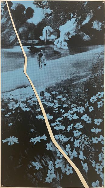 JACQUES MONORY (1924-2018) 
Lot comprenant:




- Velvet Jungle, 1971, Sérigraphie




Tampon...