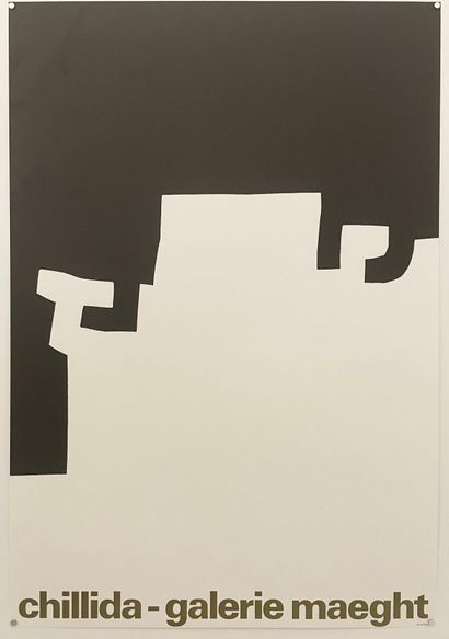 Eduardo CHILLIDA (1924-2002) 
Lithographed poster for the Maeght Gallery




Edition...