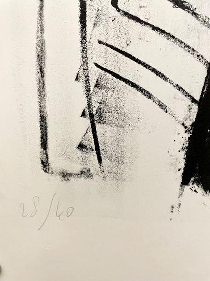 Mario MERZ (1925-2003) 
Untitled II circa 1990 Lithograph on paper




Signed lower...