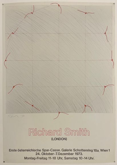 Richard SMITH (1931–2016) 1973 Poster for the exhibition Richard Smith (London),...