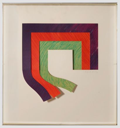 Richard SMITH (1931–2016) 
Sixteen Pieces of Paper 1969 Suite of four silkscreens...