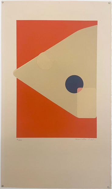 Marcelle CAHN (1895-1981) 
1972 Lithograph on Arches paper




Signed lower right,...
