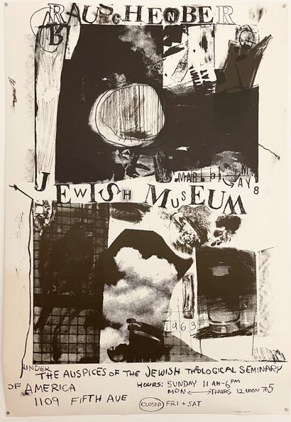 Robert RAUSCHENBERG (1925–2008) 
Autobiography 1968 Two offset prints (from a series...