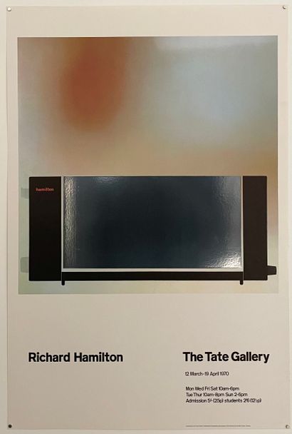 RICHARD HAMILTON (1922-2011) 
1970 Poster for the exhibition Richard Hamilton, 12...