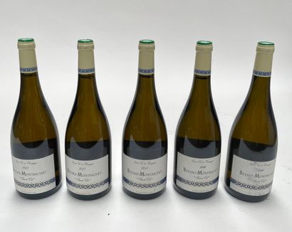 5 bouteilles Bâtard-Montrachet Grand Cru Bâtard-Montrachet Grand Cru MIX Domaine...
