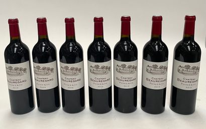 7 bouteilles Château Beauregard