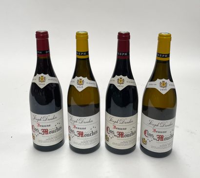 4 bouteilles Assortiment de Clos des Mouches Assortment of Clos des Mouches MIX Domaine...