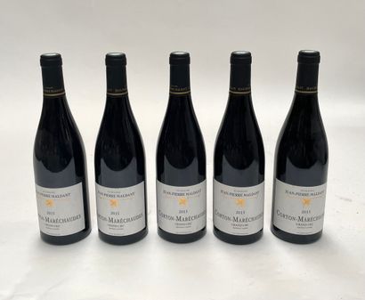 9 bouteilles Corton-Maréchaudes Grand Cru Corton-Maréchaudes Grand Cru 2015 Domaine...