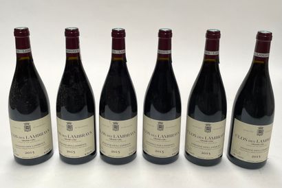 6 bouteilles Clos des Lambrays Grand Cru Clos des Lambrays Grand Cru 2015 Domaine...