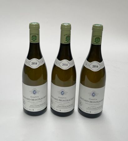 3 bouteilles Bâtard-Montrachet Grand Cru Bâtard-Montrachet Grand Cru 2016 Domaine...