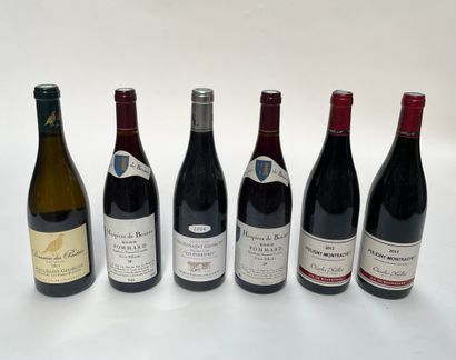 6 bouteilles Assortiment de Bourgogne Assortment of Burgundy MIX Provenance : 2 x...