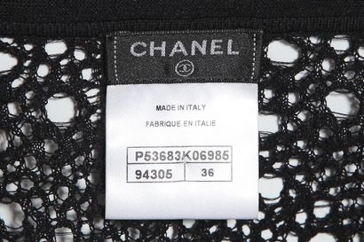 CHANEL A Chanel sweater circa 2005,

A Chanel jumper circa 2005,

labeled, black...
