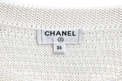 CHANEL A Chanel off-white knitted silk-cotton blend dress, modern,

A Chanel off-white...