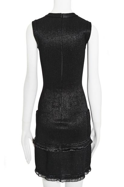 ALAÏA Une robe Azzedine Alaïa en maille de viscose noire, moderne,

An Azzedine Alaïa...