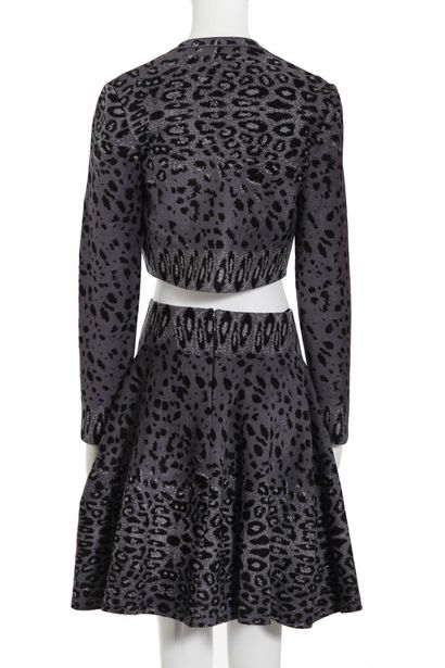 Azzedine ALAÏA An Azzedine Alaia leopard knit ensemble, modern work

An Azzedine...