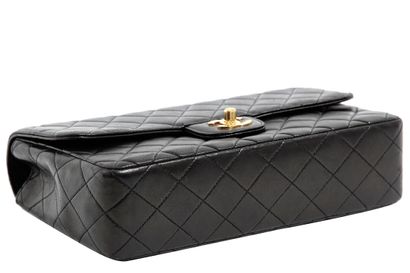 CHANEL A Chanel black quilted lambskin leather bag, 1991-94

A Chanel black quilted...