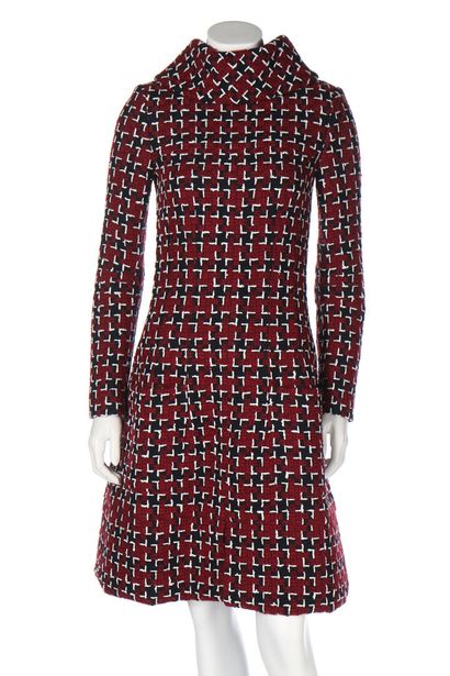 CHANEL A Chanel houndstooth check tweed dress, Autumn-Winter 2015-16,

A Chanel houndstooth...