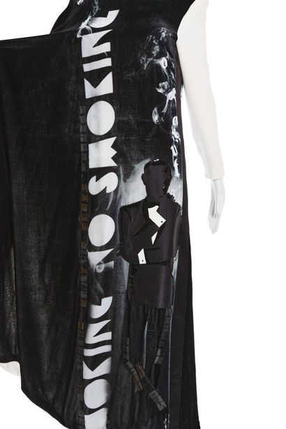 Jean Paul GAULTIER A Jean Paul Gaultier couture 'No Smoking' evening gown, Autumn-Winter...